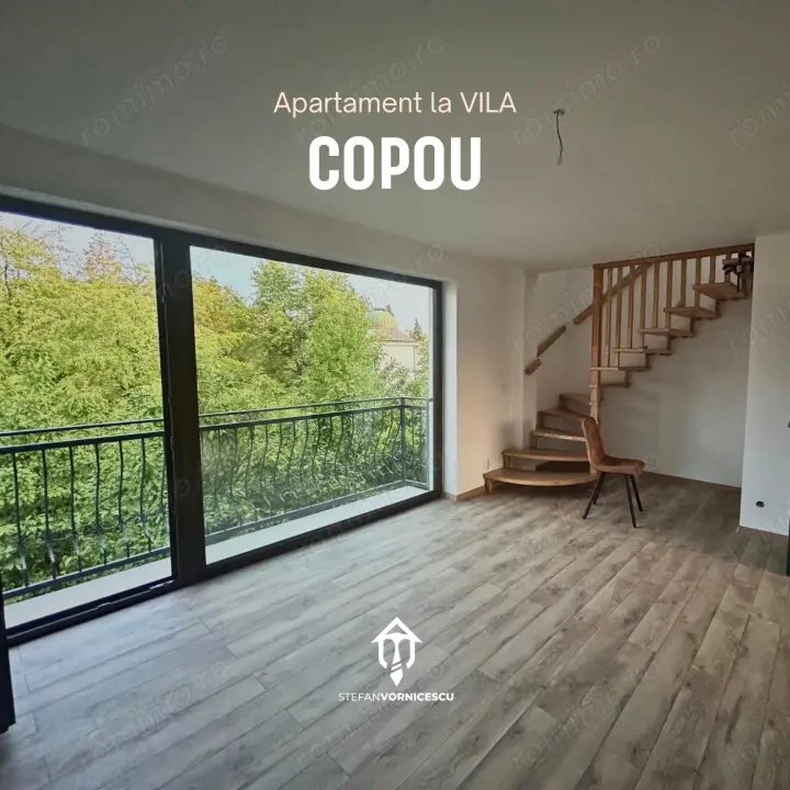 EXCLUSIV: apartament  la VILA + GARAJ | Copou 