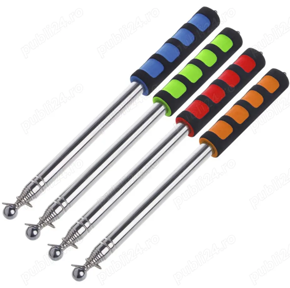 Stâlp pentru steag - bener telescopic - oțel inoxidabil marimi diferite 