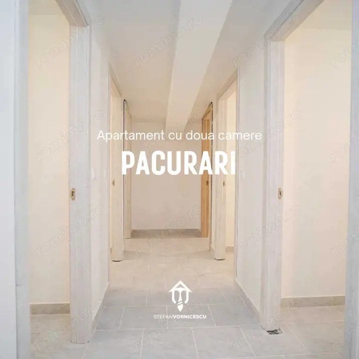 Apartament cu doua camere | Finalizat | Pacurari | Comision 0%