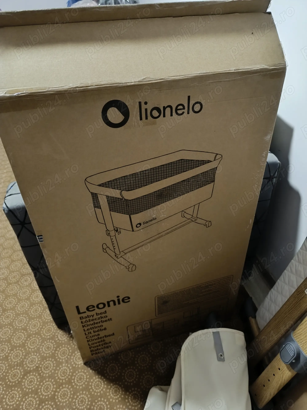 Pătuț atașabil  Lionelo Leoni