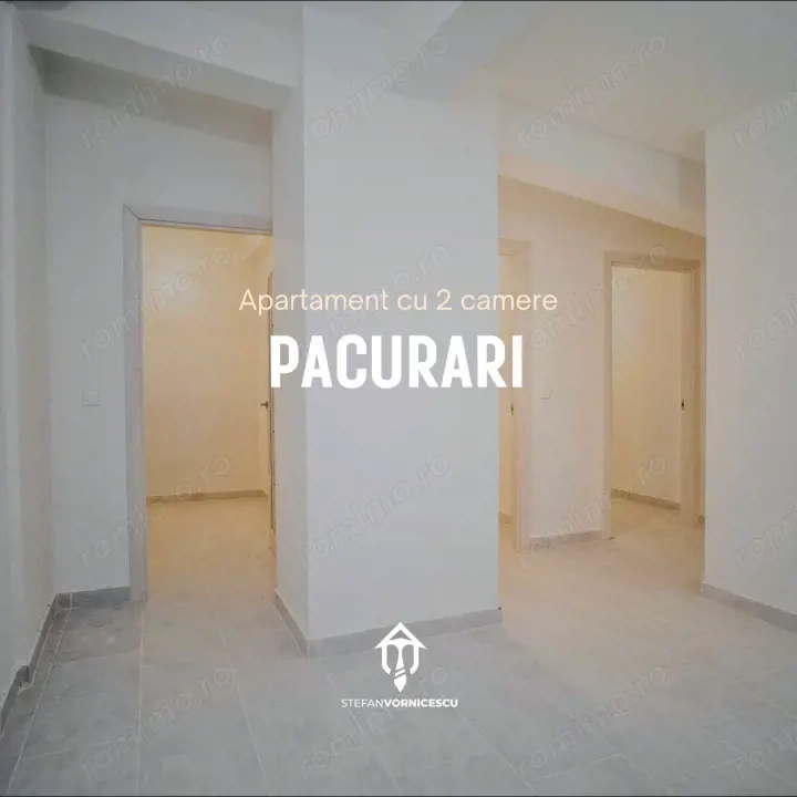 Apartament cu doua camere | Finalizat | Pacurari | Comision 0%