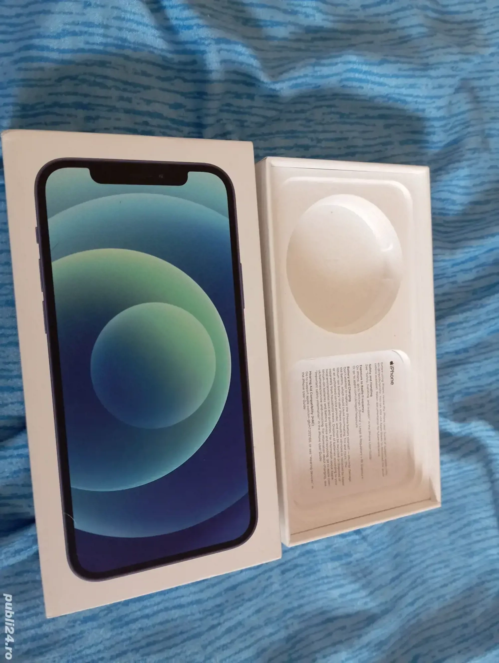 iPhone 12 blue de 128 gb ok