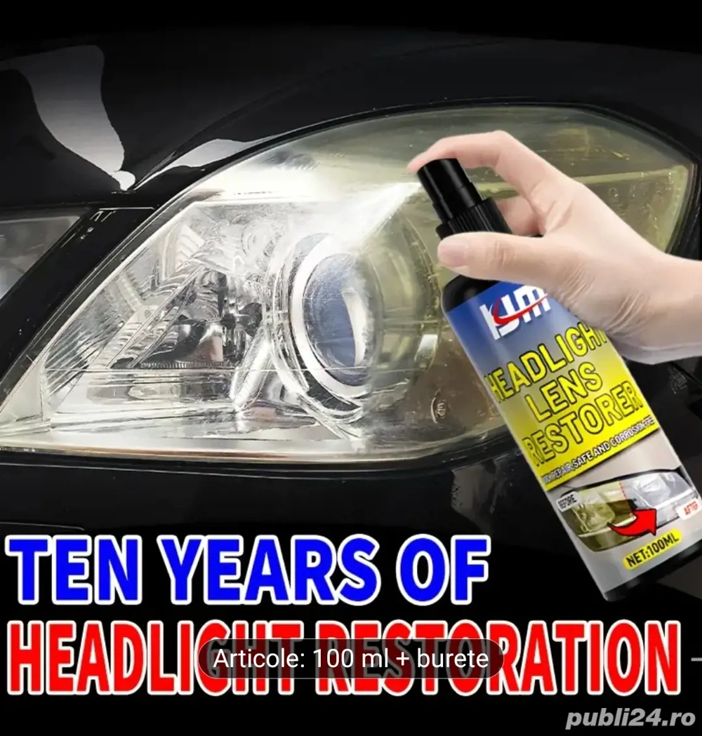 solutie pt.restaurarea farurilor 