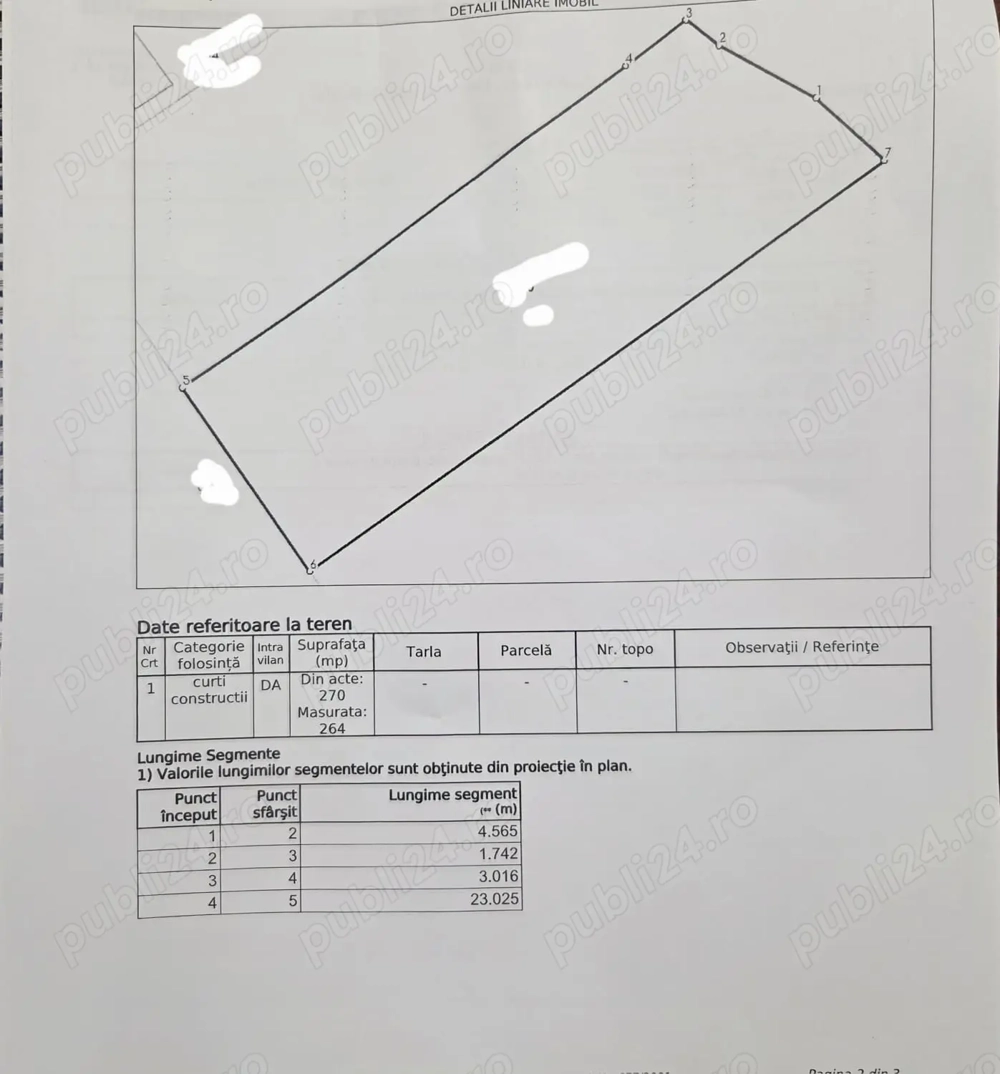 Teren in zona Vadul Olangeriei si in RATE