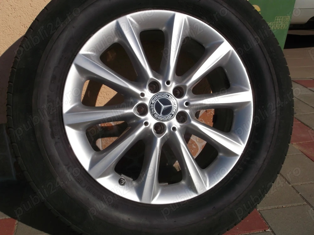 3 Seturi Jante Aliaj originale Mercedes- 18", !9", 20" AMG cu Anvelope MS.