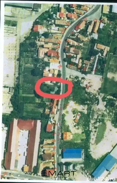 Teren intravilan deschidere la doua strazi zona Turnisor