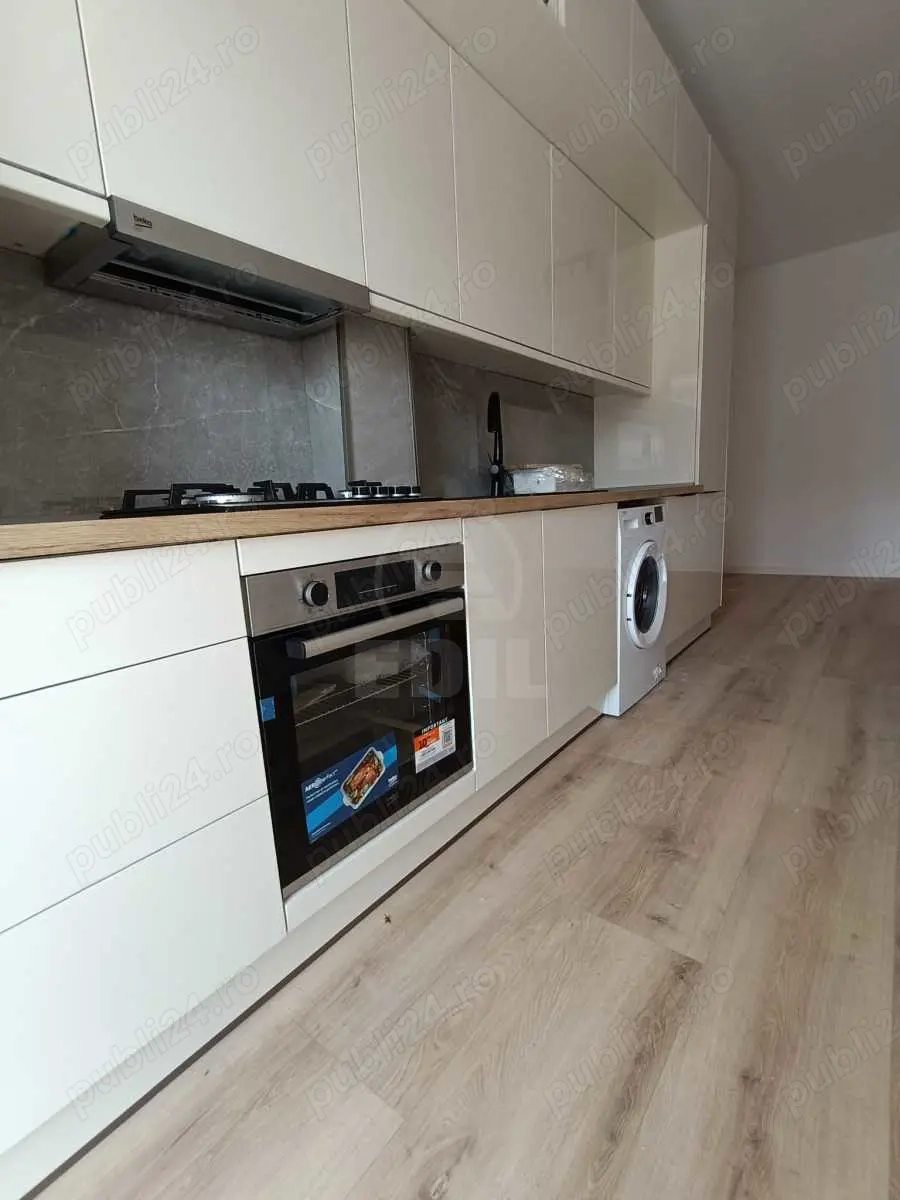 Apartament cu 3 camere,Eroilor,finisat, partial mobilat si utilat