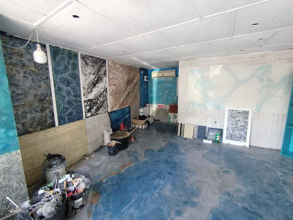 Pardoseli epoxidice industriale și decorative, microciment, covor de piatră naturală sau marmură 