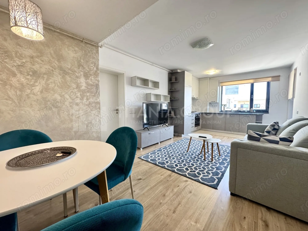 Apartament 3 camere, 2 băi, parcare și boxă – Ambiance Residence, Coresi