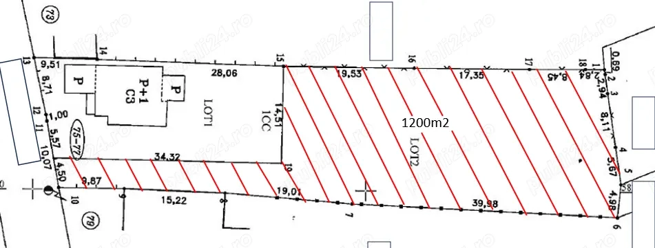 Teren intravilan Ploiesti, zona B, biserica domneasca, Matei Basarab