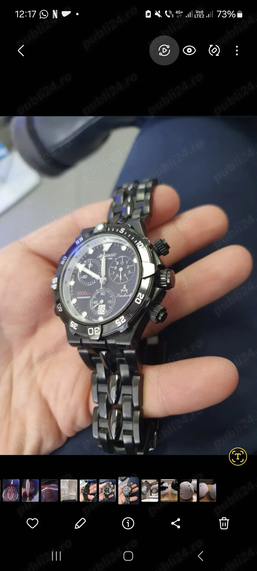 Atlantic Seashark negru- cod 88488