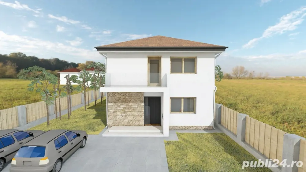 Vand casa la rosu in Gilau strada Miraslau (zona str .Gradini)