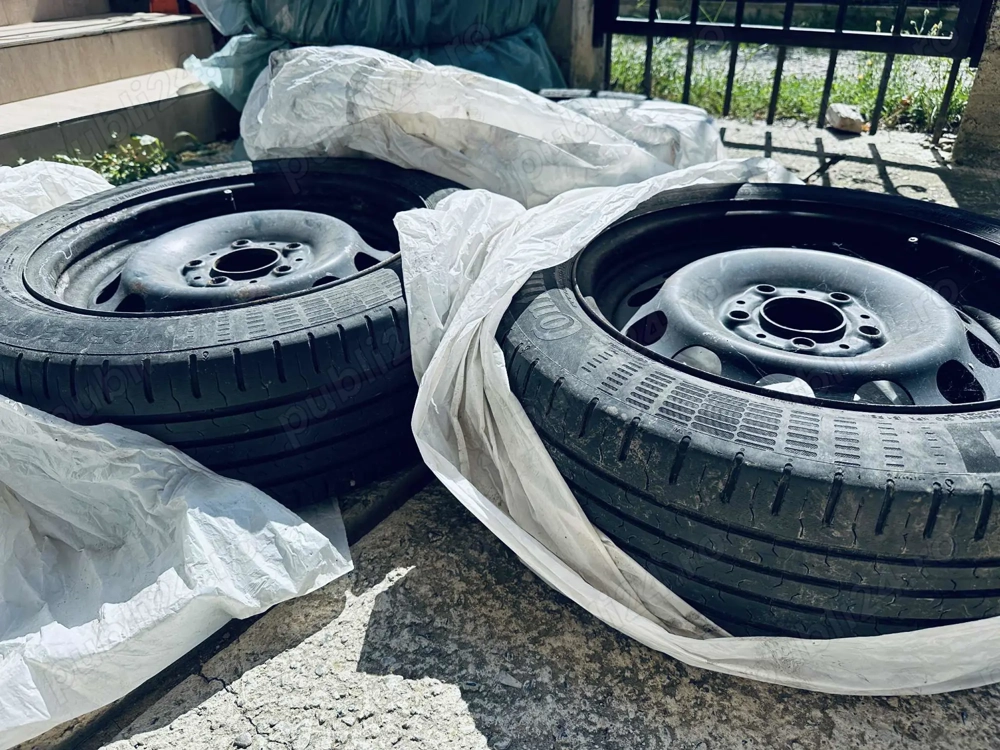 Jante + Caucicuri Continental 195/55/16 pt BMW