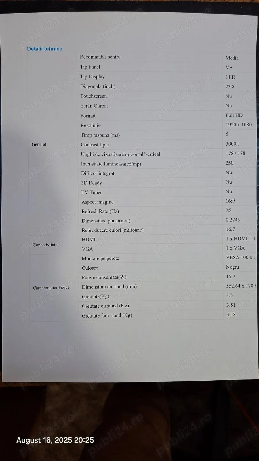 Monitor DELL SE2422H