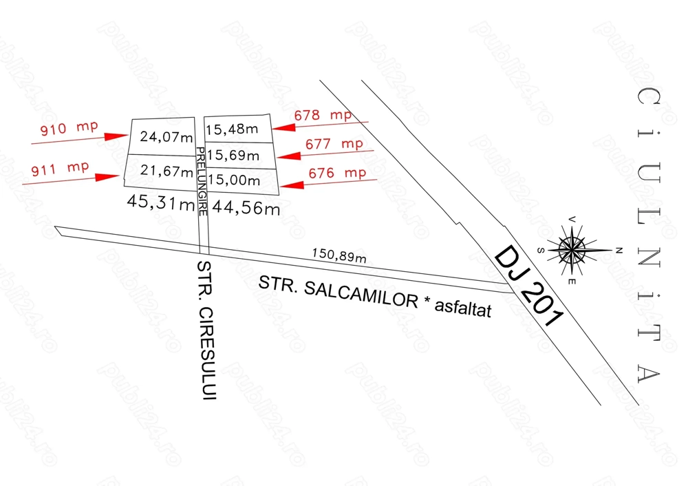 Teren Intravilan comuna Ciulnita - jud. Ialomita