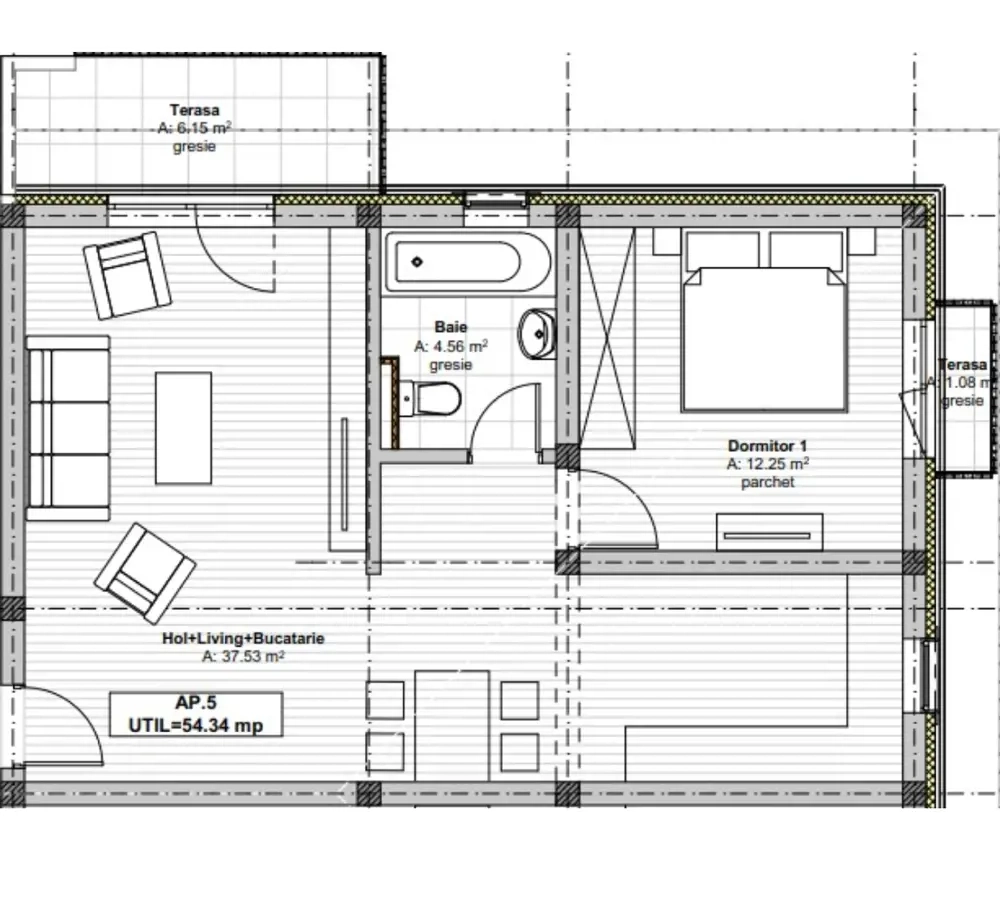 vand apartament lux Giarmata Vii 125000 euro