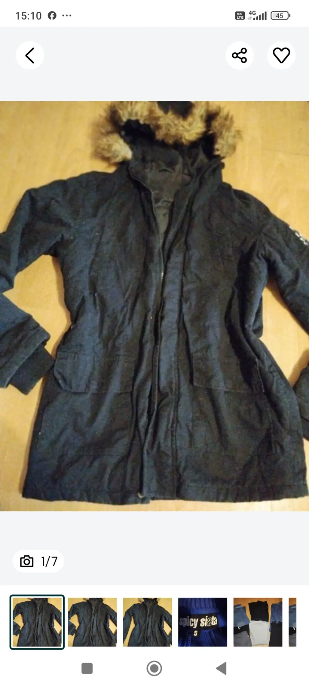 Jachetă cadou ,la un lot de haine pt fete 