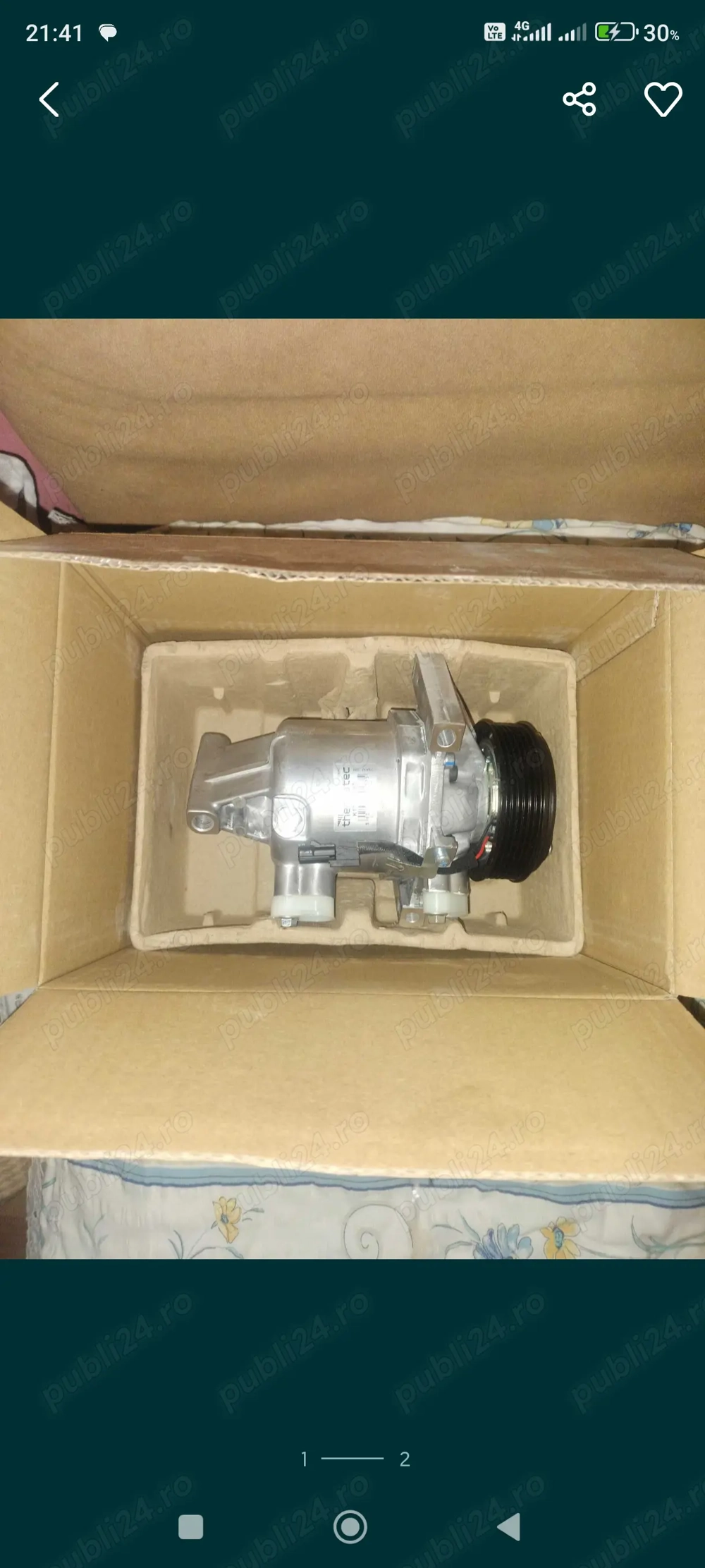 Vând compresor Logan 2 2012-2020