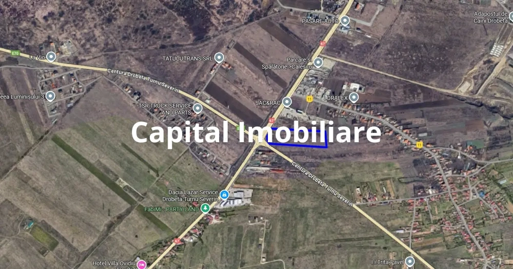 Teren Centura Severin – Acces din Giratoriu, 15 219mp