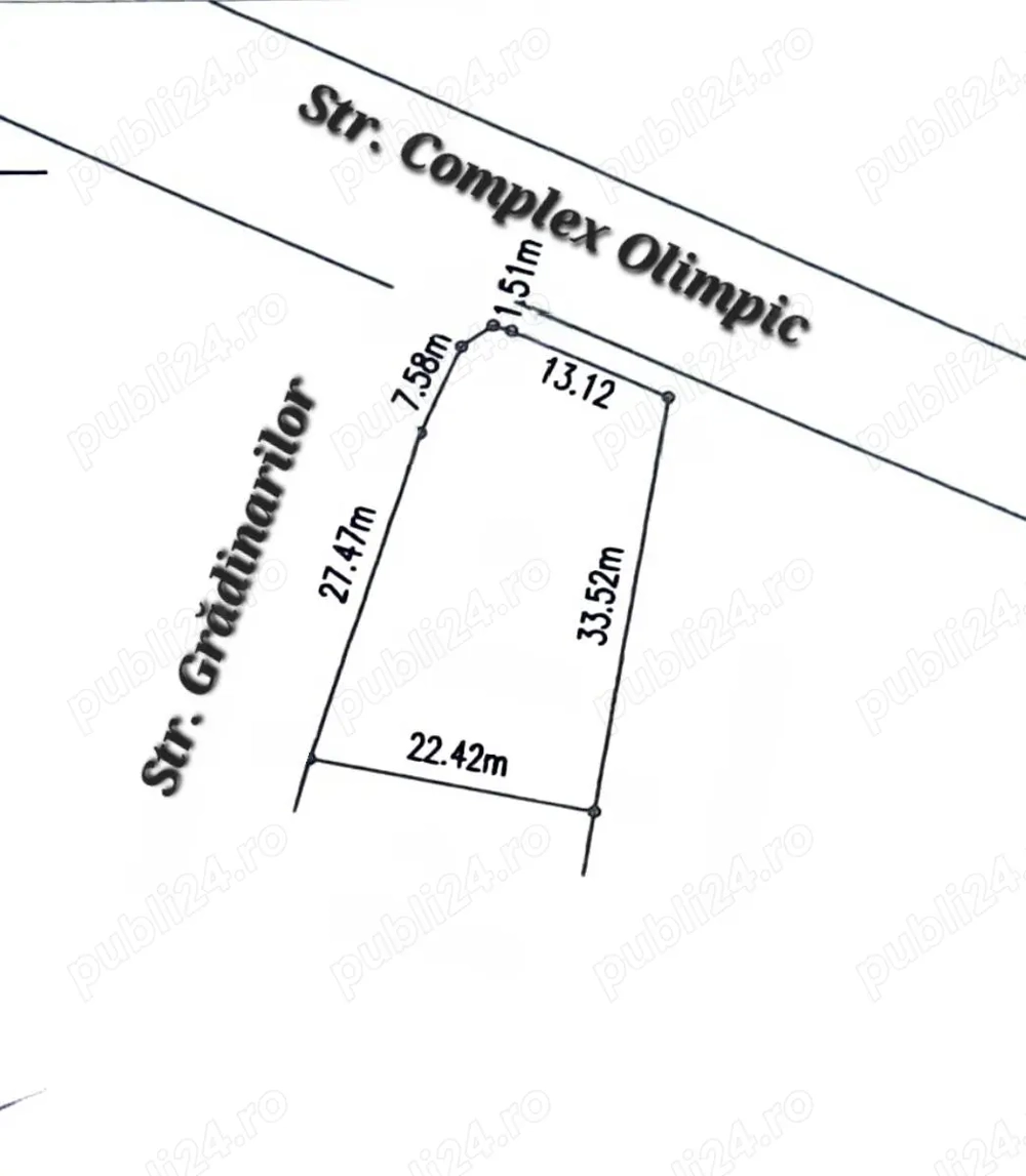 Teren intravilan Izvorani 2 deschideri - Centrul Olimpic Roman Izvorani, Strada Gradinarilor
