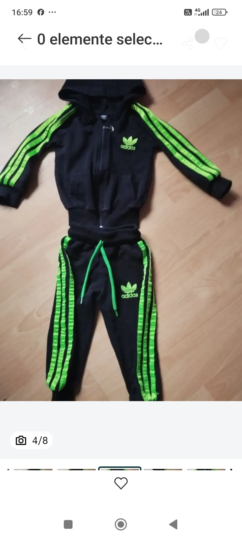 Trening nou pt copii mici ,marca Adidas 