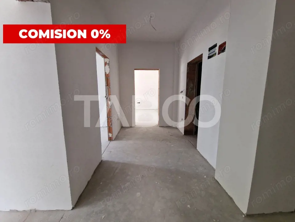Apartament decomandat 2 camere 64 mpu 2 balcoane 12 mp Rahovei Sibiu