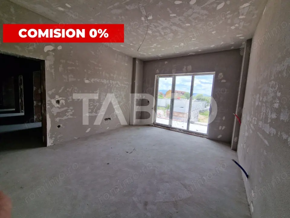 Apartament decomandat 3 camere 85 mpu 2 balcoane 2 bai Rahovei Sibiu