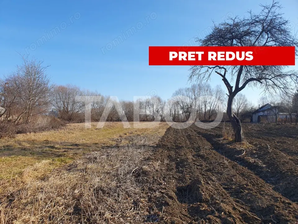 Teren intravilan 3600 mp doua fronturi stradale in Voila 