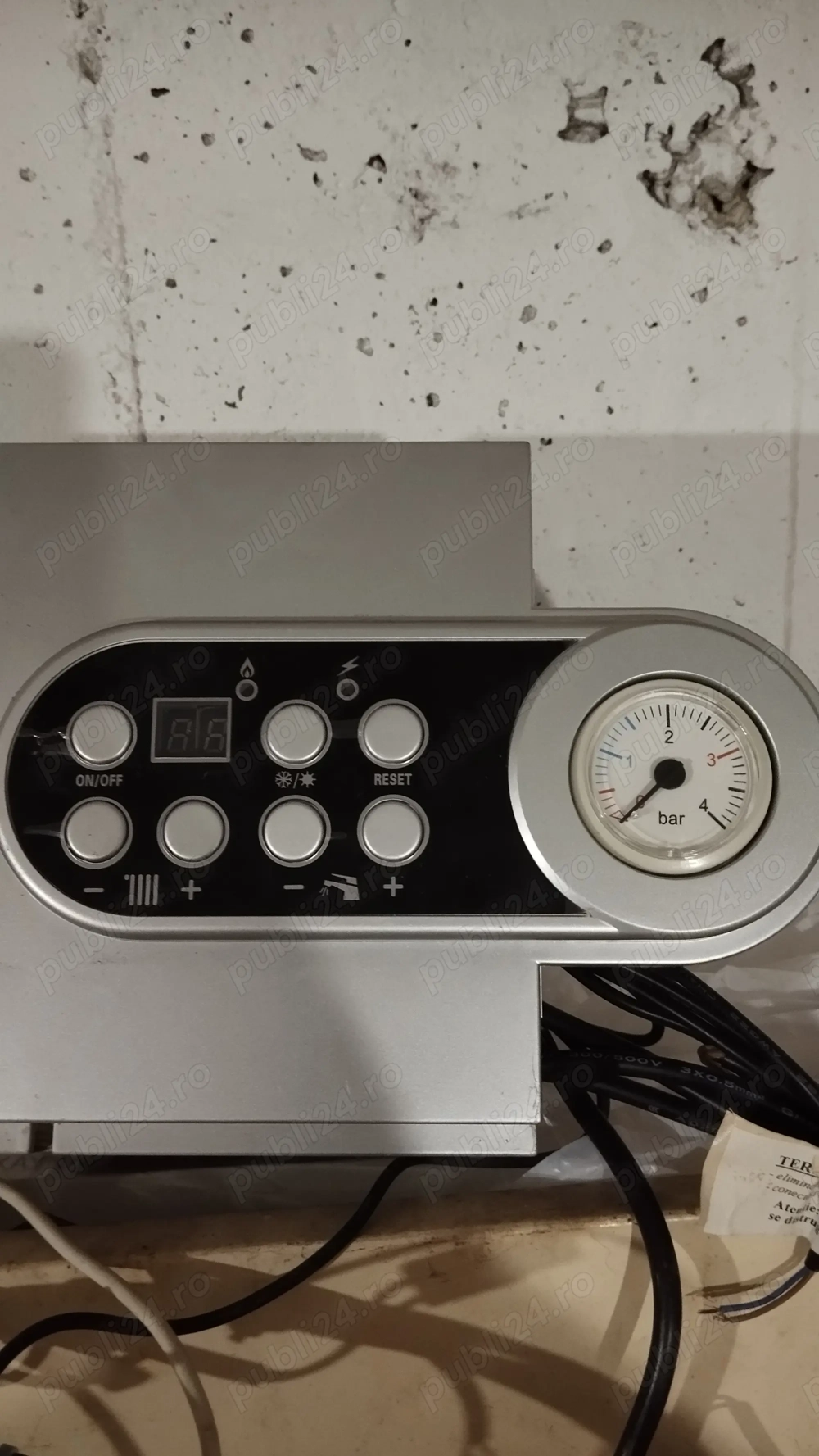 Vând cap de automatizare cu tot cu placă pentru centrală caloma 