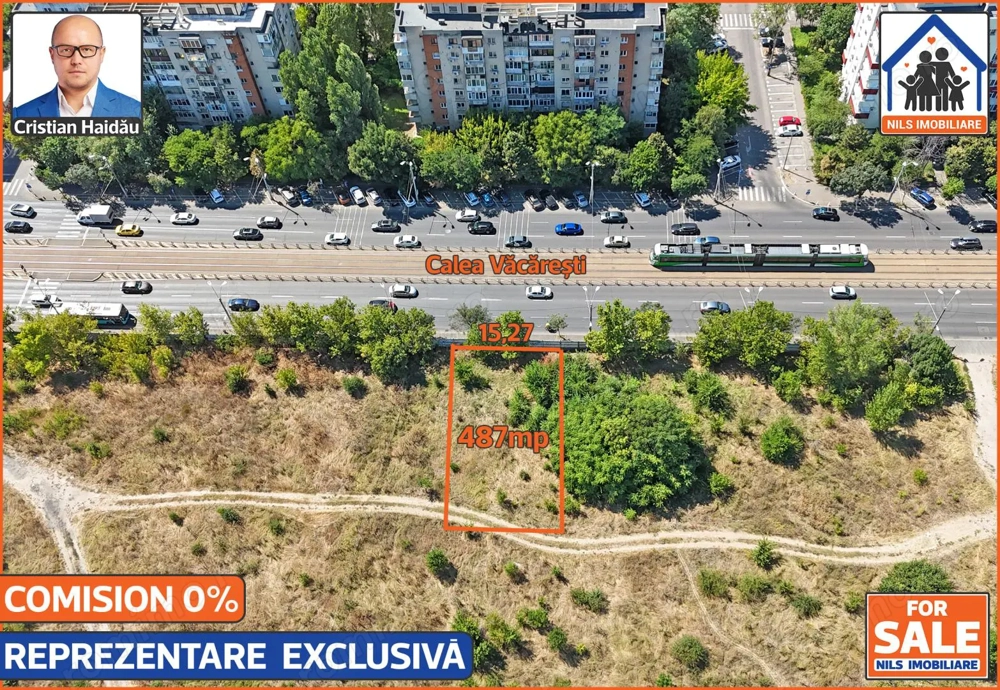 Teren 487mp | Calea Vacaresti - Mall Sun Plaza - Sector 4