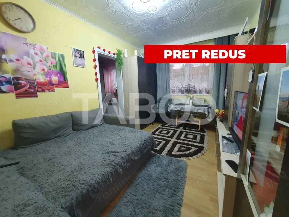 Apartament de vanzare cu 2 camere semidecomandat 40 mp utili Apartament de vanzare cu 2 camere semidecomandat 40 mp utili