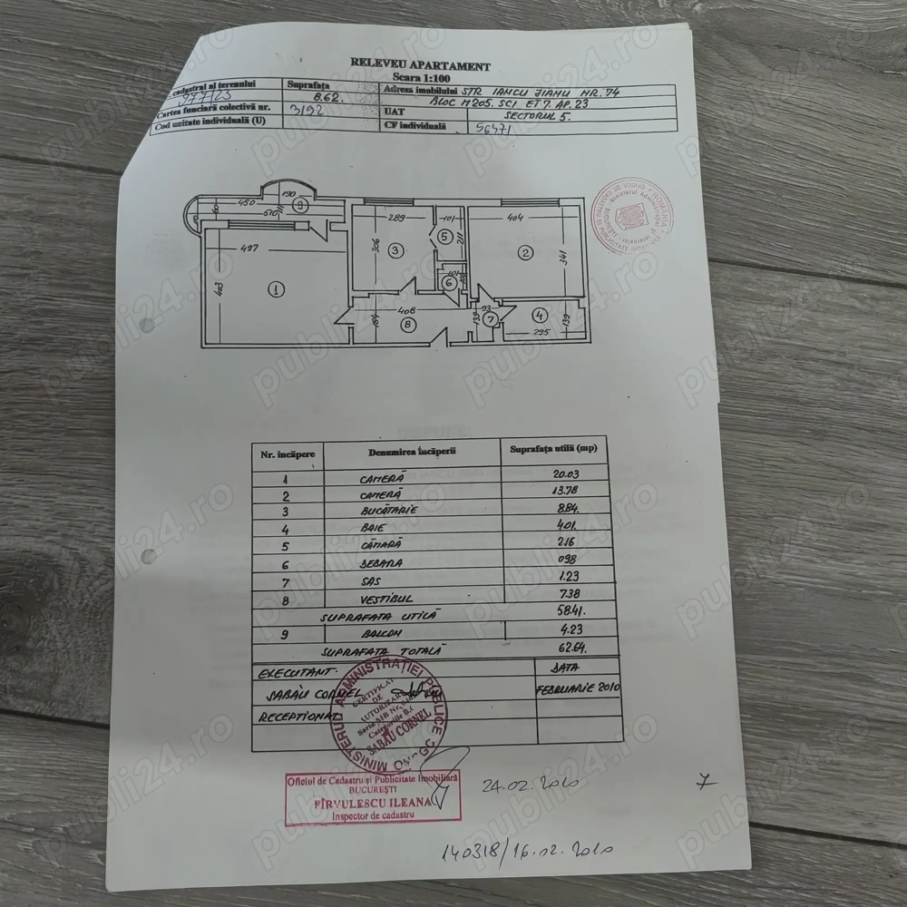 Vand Apartament 2 camere Bucuresti sector5 in bloc anvelopat