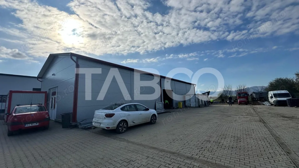 Hala industriala de vanzar acces  direct din DnE1  in Cristian Sibiu  