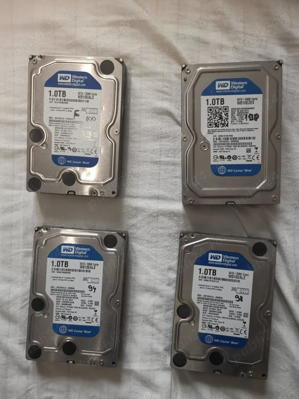 hard discuri interne PC, folosite