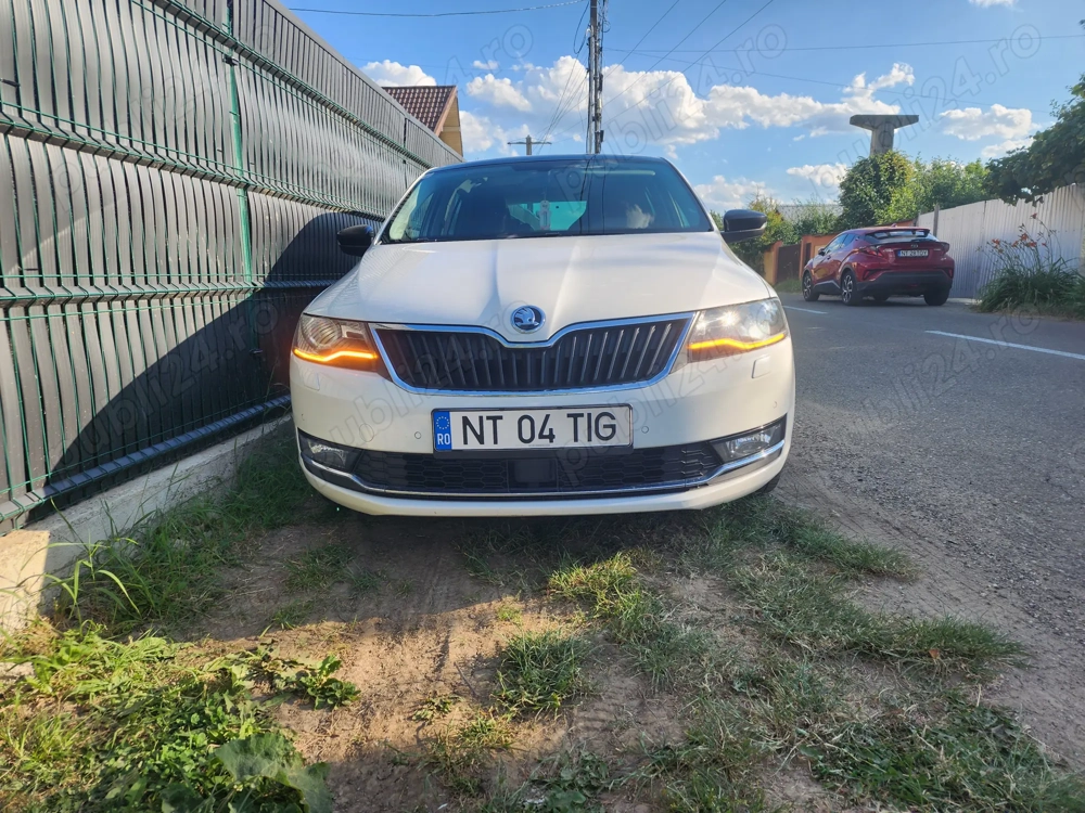 Skoda rapid spaceback(poate cea mai dotata de anul ei  din Romania)
