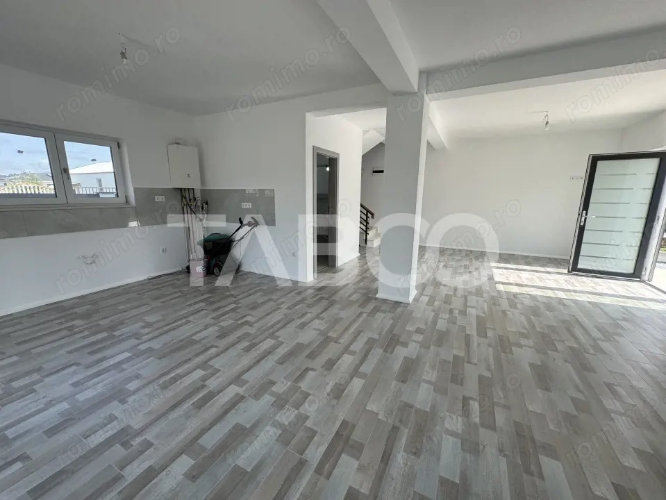 Casa individuala la cheie 4 camere 118 mpu teren 416 mp Cristian Sibiu