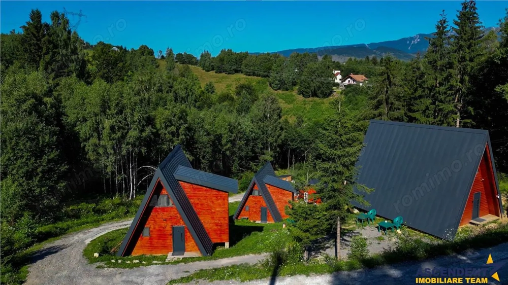 FILM! Ansamblu in circuit hotelier,5.700mp teren,Moieciu,constructie 2025