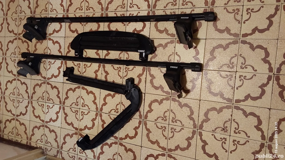 Set bare transversale Thule si suport schiuri