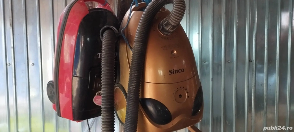 aspirator  folosit de masina garaj 