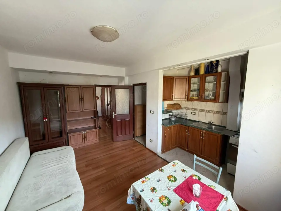 Apartament 2 camere, open space, etaj 2 din 3, zona Rozelor