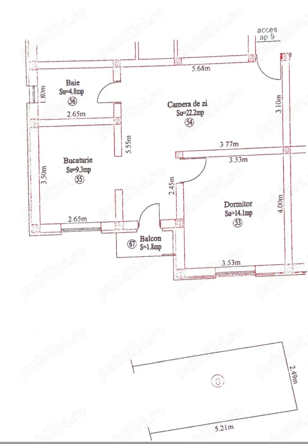 Apartament de vânzare 