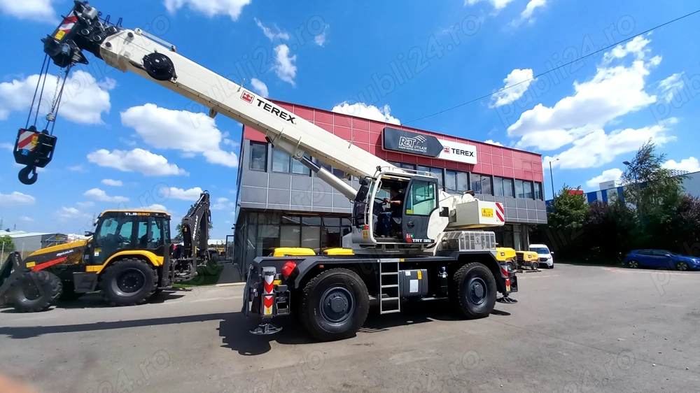 Terex de santier, noi, de la 35 la 100 tone, garantie 24 luni