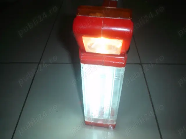 Lanterna portabila cu acumulator incarcare 220 V