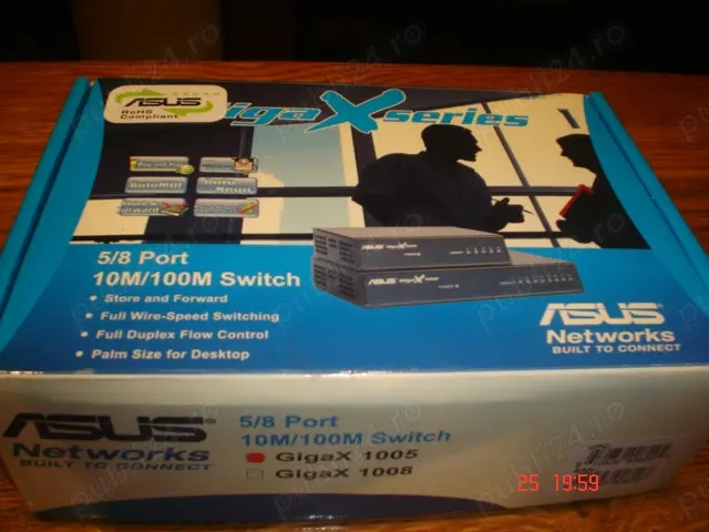 Switch ASUS Giga X 1005 G cu adaptor