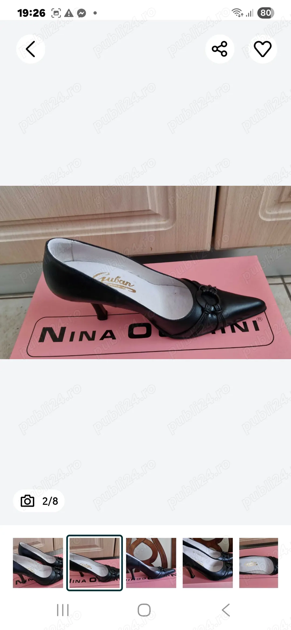 Pantofi Guban , marime 35 (36 )