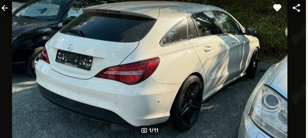 Piese mercedes cla benzină an 2016