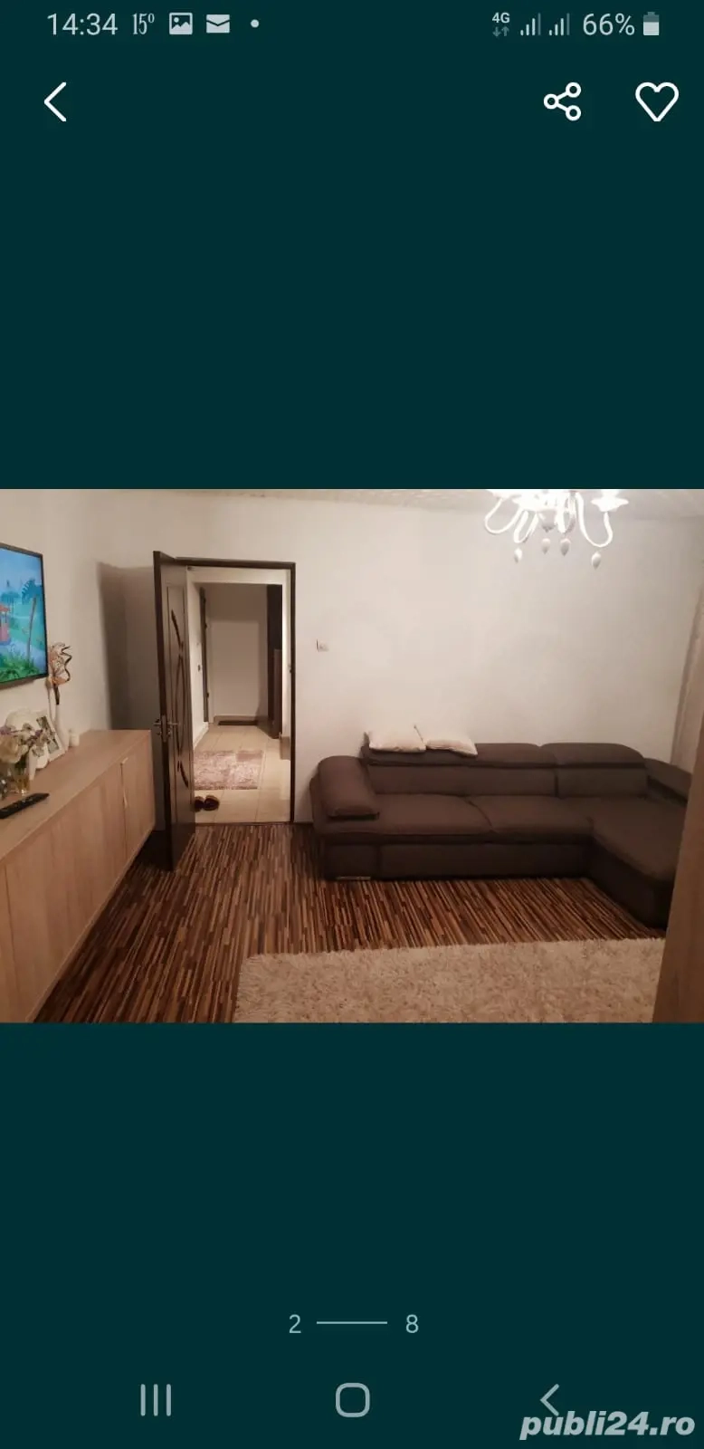 Proprietar  apartament 2 camere liber  etaj2  centrala