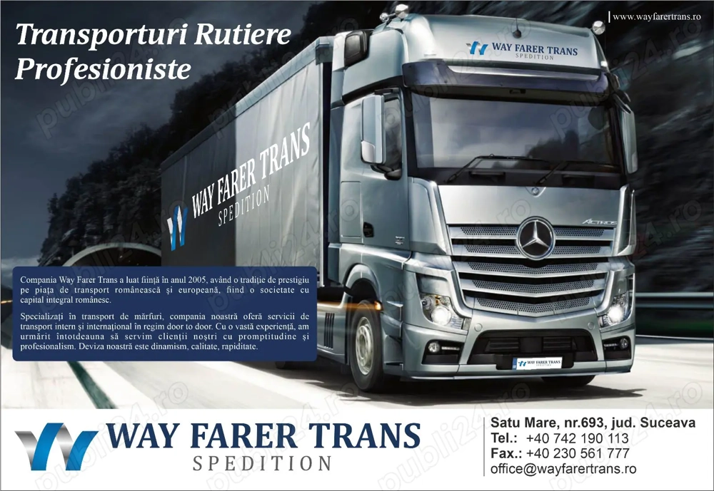 Angajam sofer de TIR pe tara pentru camion walkingfloor 8000-9000 RON