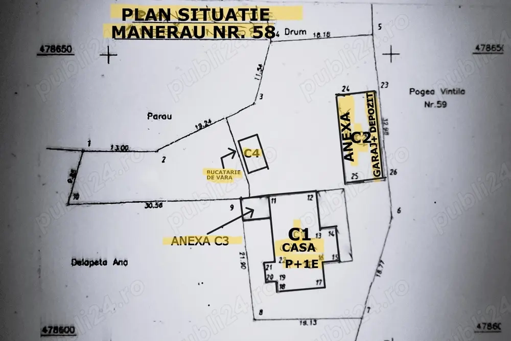 Casă de vânzare la Mânerău, comuna Peștișu Mic, la 3 km de municipiul Hunedoara