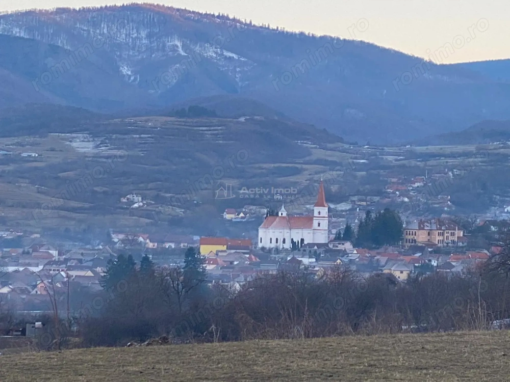 Teren de vanzare in Rasinari posibilitate de racordare la curentul electric